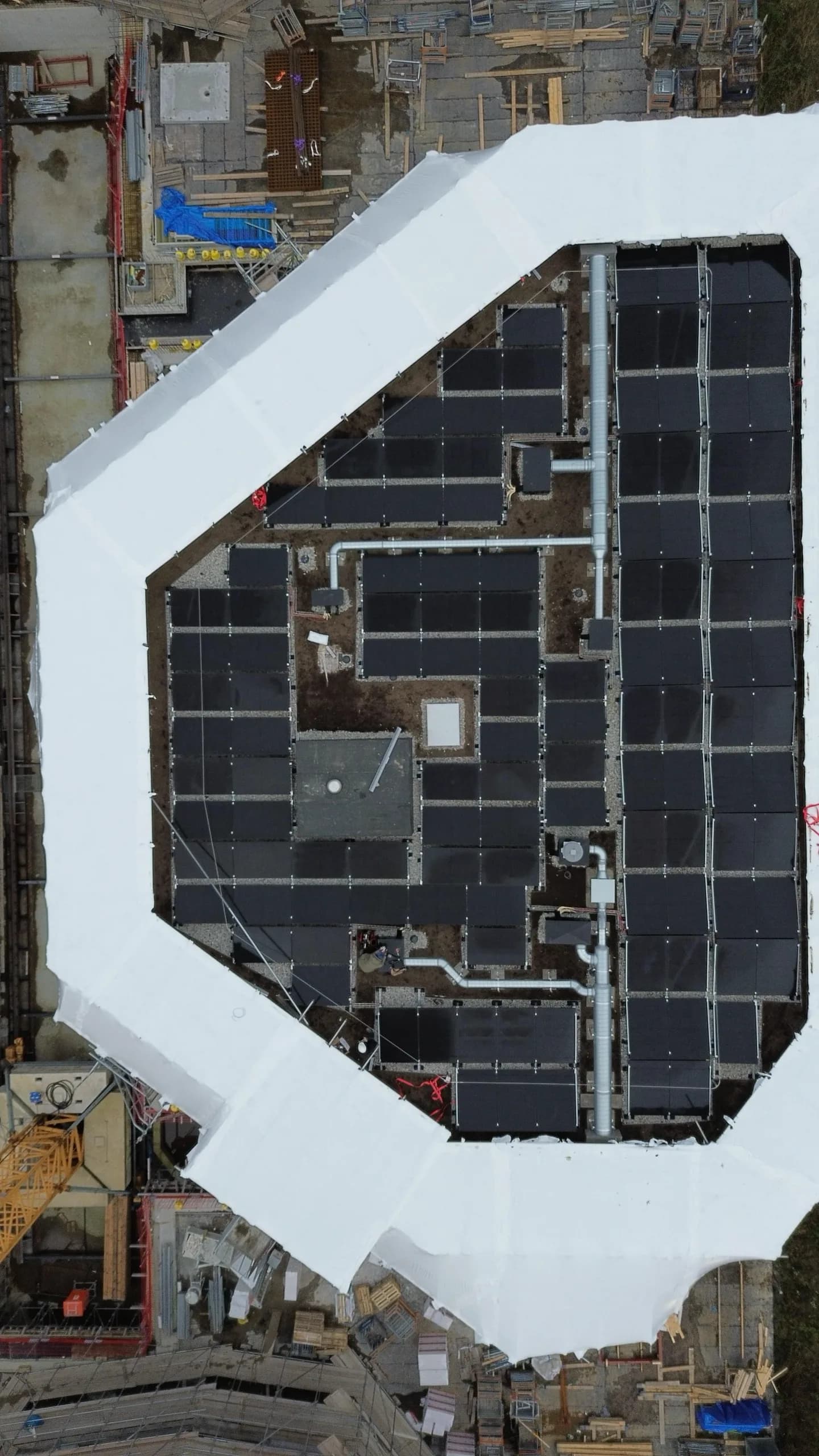 PV-uitvoering op het appartementenproject Fonkenling in Leerdam